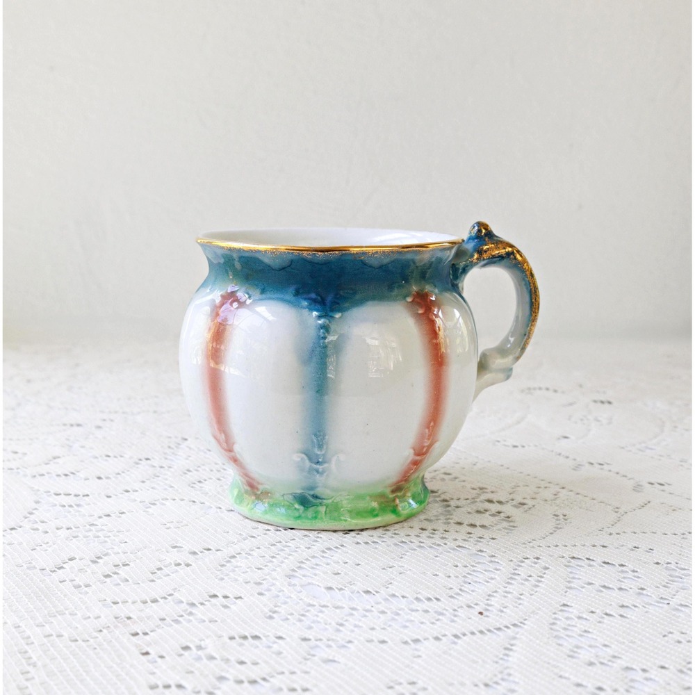 Victorian Wood & Sons Watercolor Glaze Mug Staffordshire Made In England